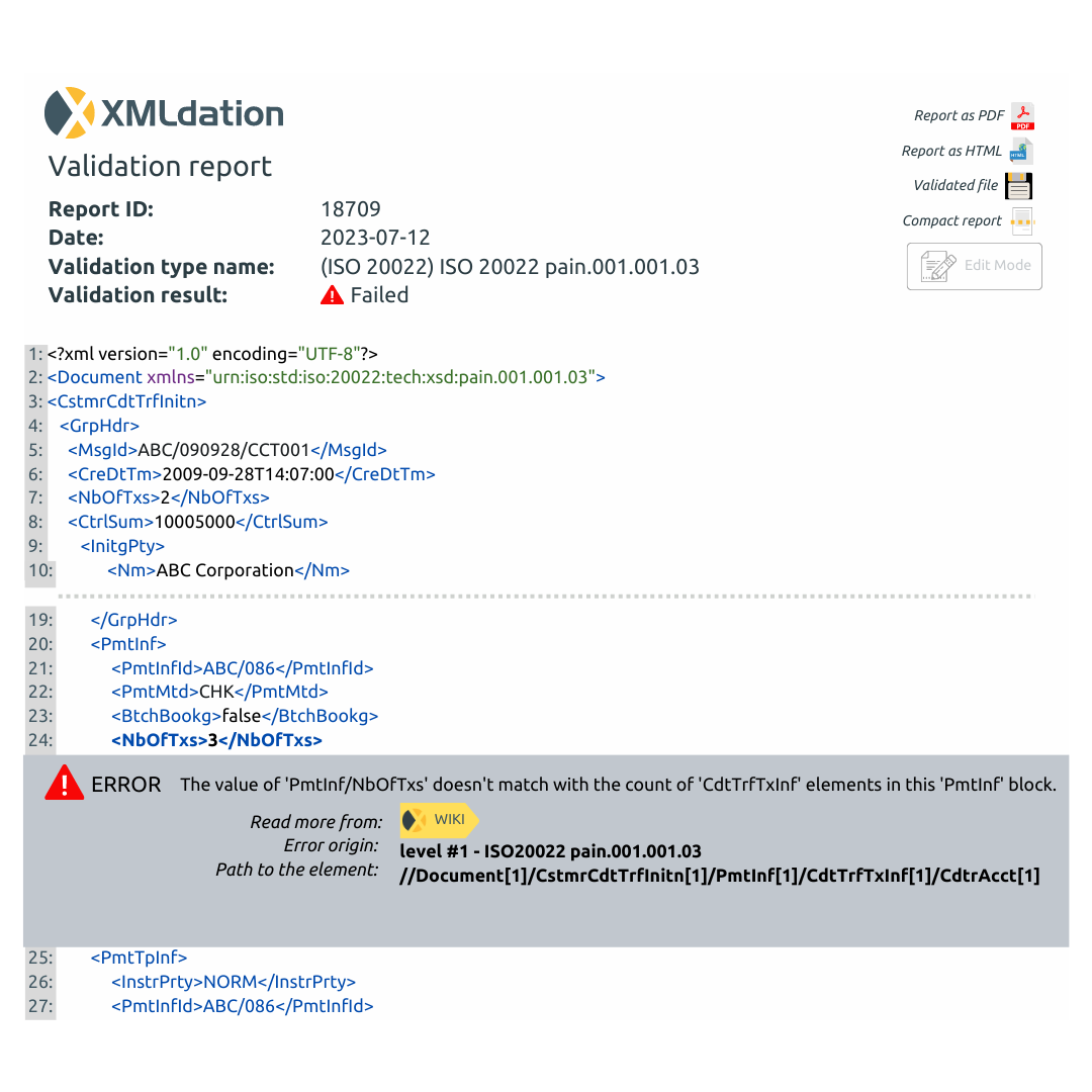 4 step guide - validation report, no bg